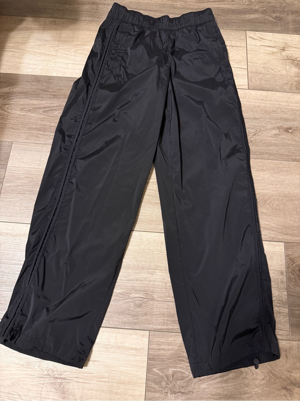 Athleta Black Women's Track Joggers with Elastic Waist